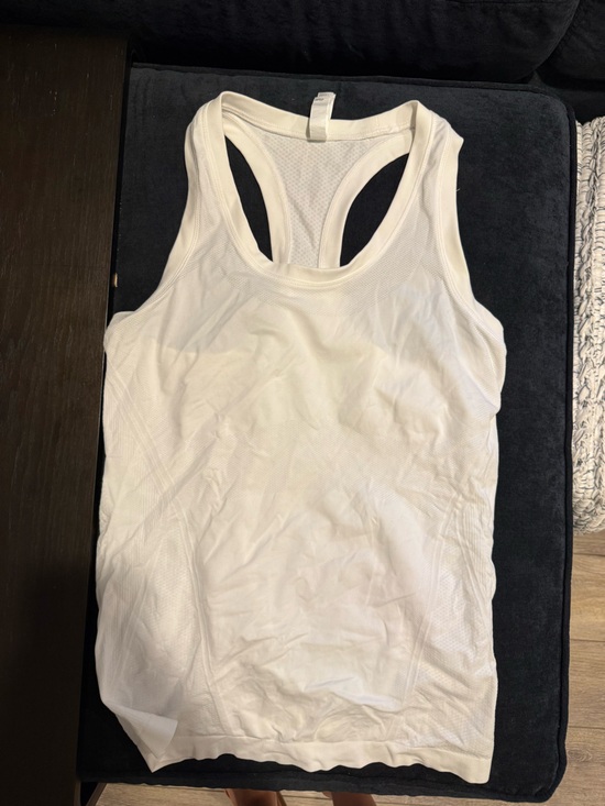Athleta Tops - Athleta White Racerback Performance Tank